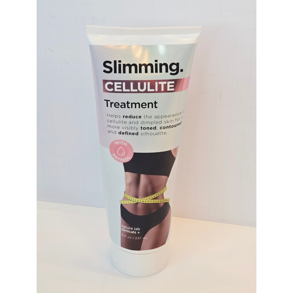 Nature Lab Clinicals Slimming Cellulite Treatment Retinol Argan Oil 8oz NEW‎